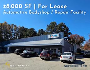 Automotive Bodyshop / Repair Facility | ±8,000 SF