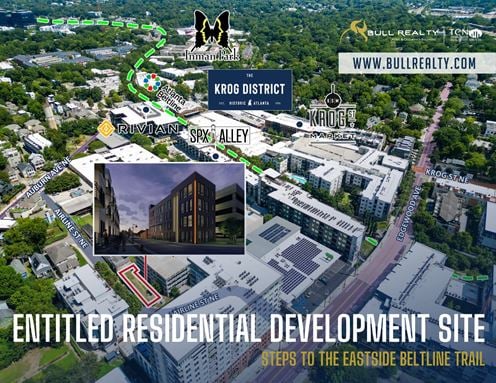 Entitled Residential  Development Site | Steps to the Eastside Beltline Trail