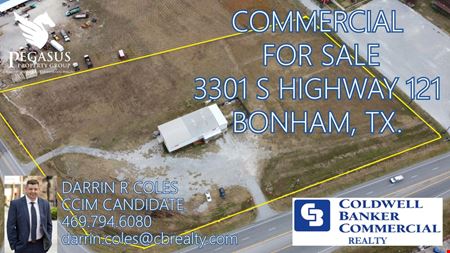 Photo of commercial space at 3301 S State Highway 121 Bonham in Bonham