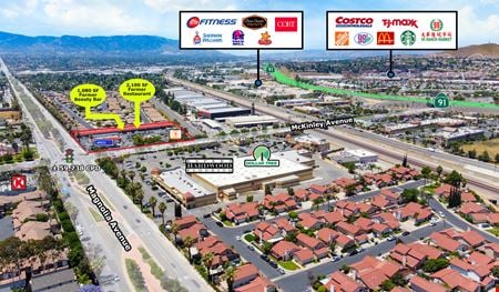 Retail space for Rent at 3840-3848 McKinley Street in Corona