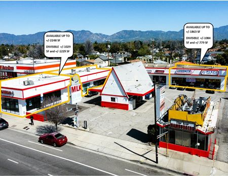 Retail space for Rent at 8614-8632 Woodman Avenue in Pacoima