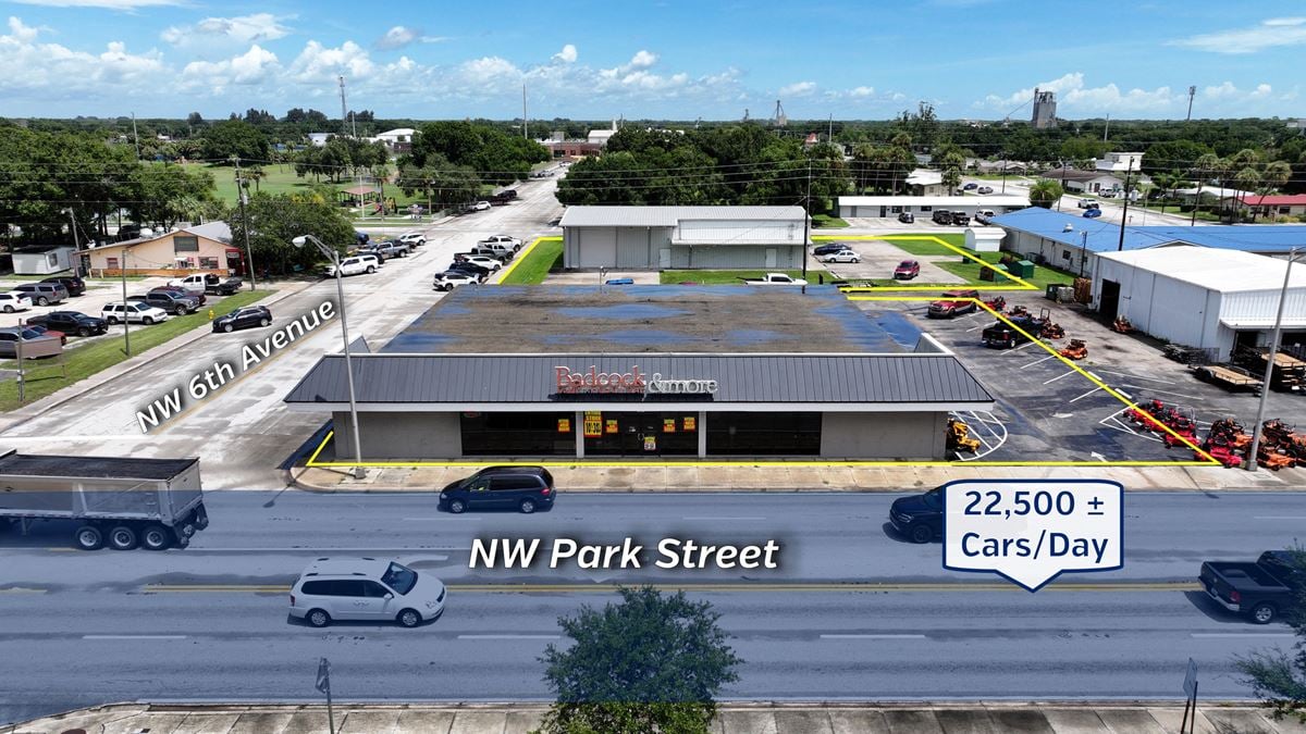 Downtown Okeechobee Retail Space & Industrial Warehouse