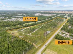 Belville Brunswick Co NC 26 Acre Commercial Site