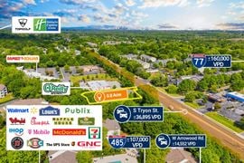 $1 Auction - 0.8 Acre Charlotte Parcel | 36K VPD