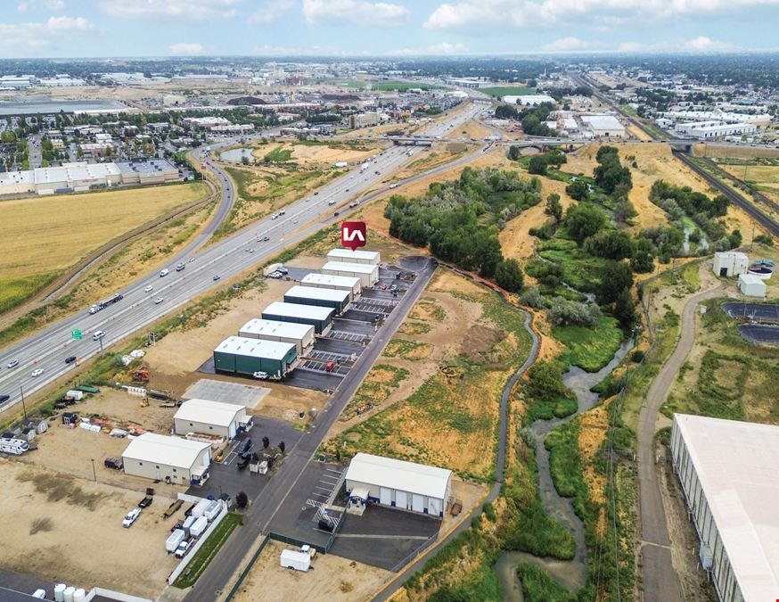 Industrial Warehouse With Yard