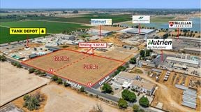 (2) Industrial Development Land Lots in Hanford, CA