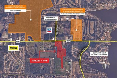 VacantLand space for Sale at 17683 Farm to Market 1097 in Montgomery