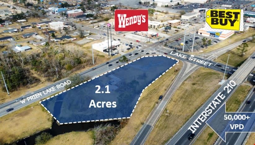 2.1 Acres at the intersection of Lake Street and W. Prien Lake Road