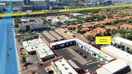 Industrial space for Rent at 910 N Scottsdale Rd in Tempe
