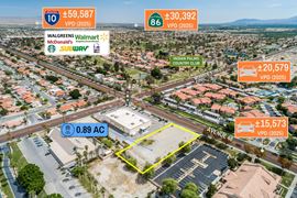 REIT Sale | 0.89 Acre Parcel | 15K VPD | $113K Avg HH Income | 14% Population Growth