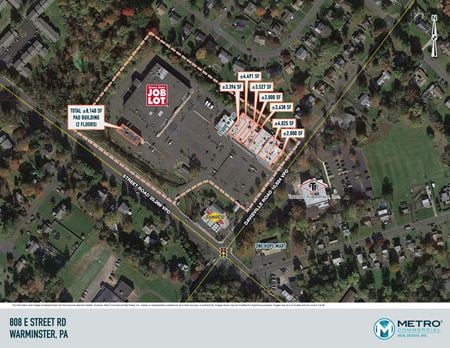 Retail space for Rent at 800 E Street Road in Warminster