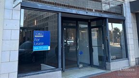 Class A Retail Space for Lease in Downtown Spartanburg