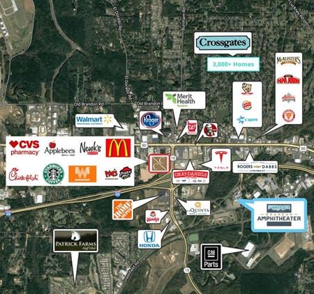VacantLand space for Sale at Crossgates Blvd & Interstate 20 in Brandon