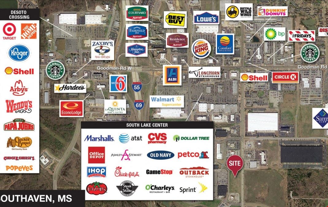 Southaven Towne Center – SOUTHAVEN, MS FOR SALE