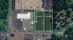 Two 1-acre lots with fenced storage for lease