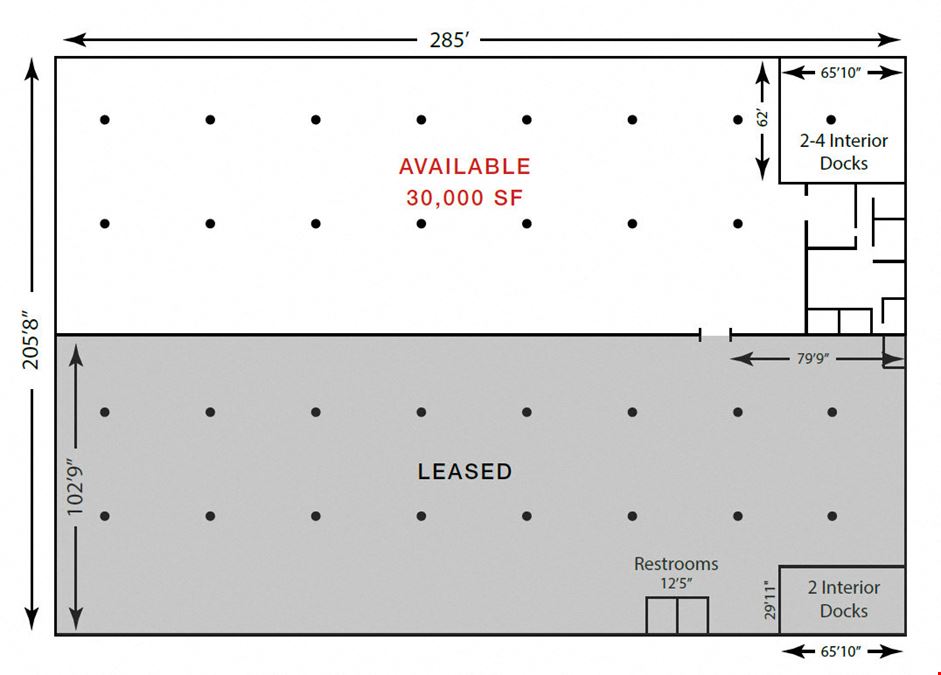 30,000 SF for Lease | 1700 S. Butterfield Road, Mundelein, IL