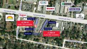 ±1,249-3,704 SF Fully Renovated Flex Spaces Available at Stono Station