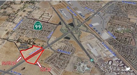 ±21.485 Acres of a Larger ±38.33 Acre Mixed-Use Development - Fresno