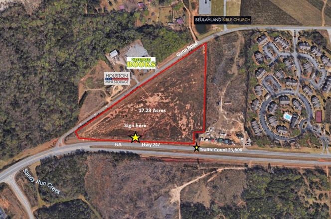 VacantLand space for Sale at GA-247 Conn & Gunn Rd in Byron