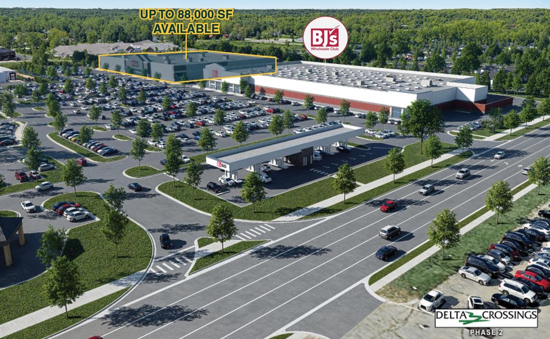 Delta Crossing - Big Box Retail Available