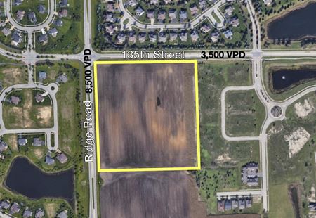 Photo of commercial space at 17.263± AC SEC Ridge Road & 135th Street in Plainfield