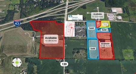 VacantLand space for Sale at Hwy 120 & I-43 in East Troy