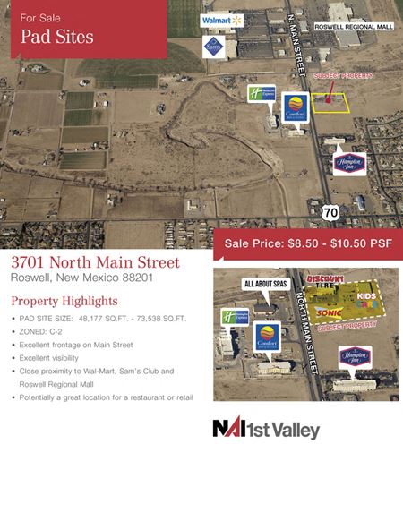 RETAIL PAD SITE FOR SALE - Roswell