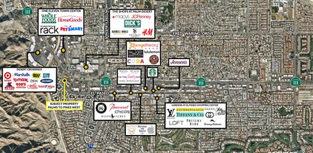 Retail space for Rent at 72608-72624 El Paseo in Palm Desert