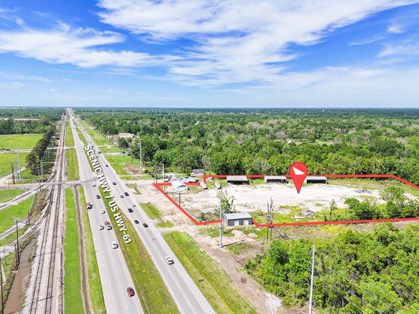 5.5 Acre Stabilized Yard on Scenic Hwy / US Hwy-61