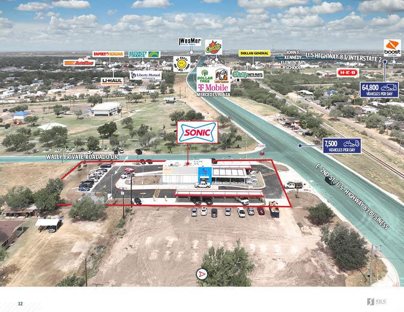 Mercedes, TX Sonic DriveIn 620 E. 2nd Street, Mercedes, TX