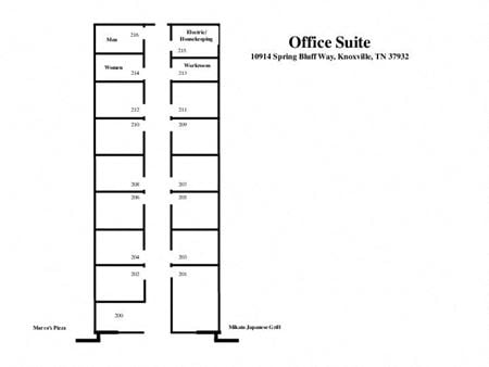 Retail space for Rent at Spring Bluff Way in Knoxville