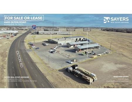 Industrial space for Sale at 4605 Olton Rd in Plainview