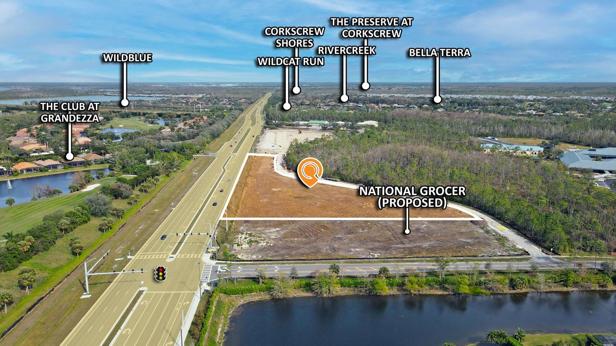 Estero Retail Pad Adjacent to Future National Grocer