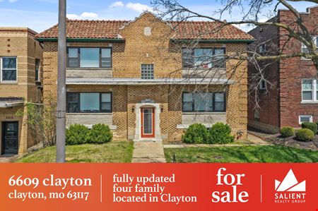 Multi-Family space for Sale at 6609 Clayton Road in St. Louis
