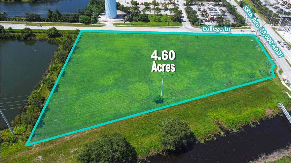 1.40 - 4.60 Acres of Vacant Land