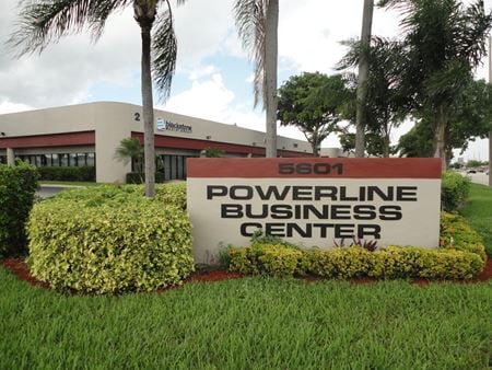 Commercial space for Rent at 5601 Powerline Road in Ft Lauderdale