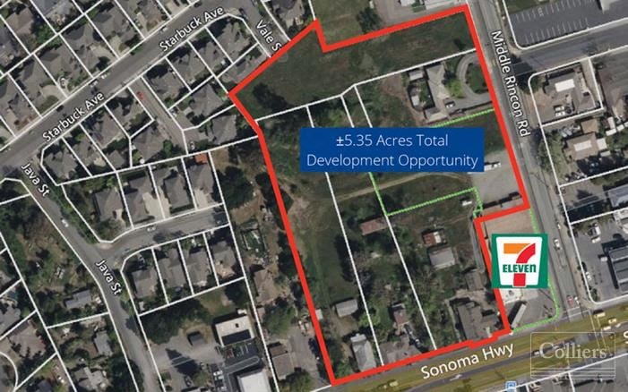 Other space for Sale at 43 Middle Rincon Rd (5.35 ac) in Santa Rosa