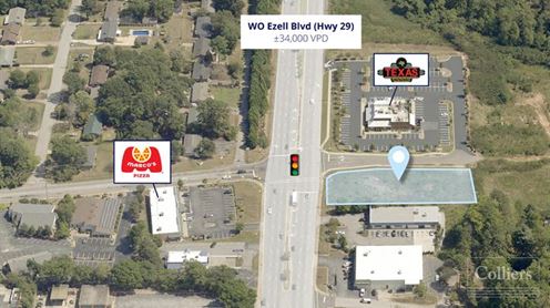 1.26-Acre Retail Development Site with High Visibility along US Hwy 29