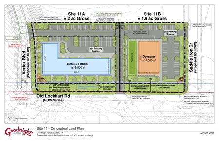Land space for Sale at NEC Old Lockhart and Vertex Blvd in Austin