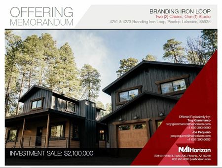 Photo of commercial space at 4251 & 4273 Branding Iron Loop in Pinetop-Lakeside