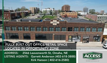 Office space for Rent at 2566 Leavenworth Street in Omaha
