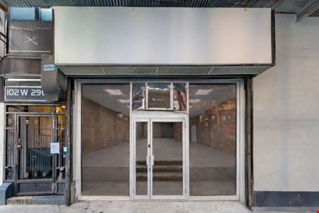 Retail space for Rent at 102 W 29th St in New York