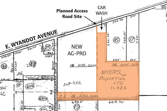 13.42 Acres - E. Wyandot Avenue & Malabar Drive