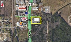 42,000 SF Retail/Warehouse Building on Hwy 49