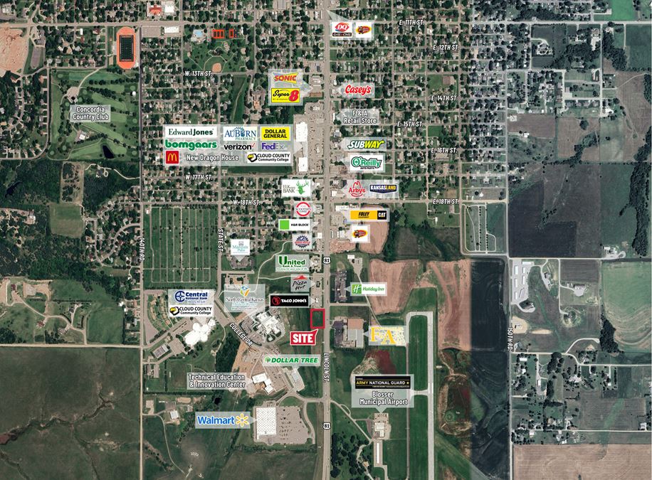 STRATEGICALLY LOCATED LAND - CONCORDIA, KANSAS