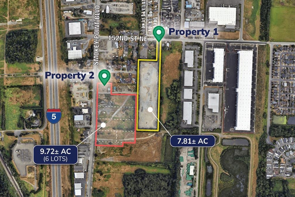 Two Vacant Industrial Land Sites