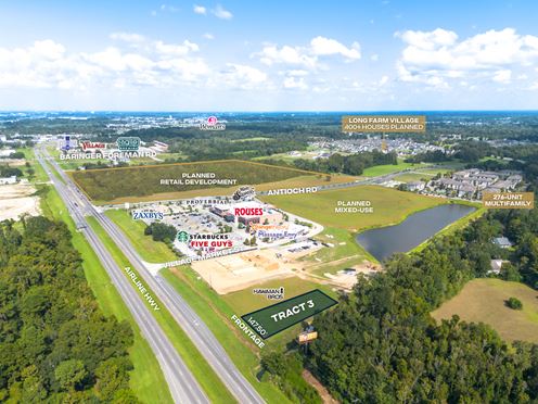 0.627 Acre Retail Outparcel for Sale at Long Farm Village