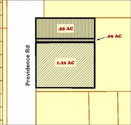 VacantLand space for Sale at 1828-1840 Providence Rd. in Brandon