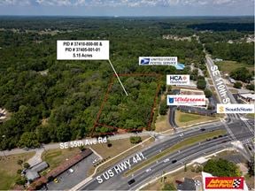 5.15 Acres Zoned B-2 in the City of Belleview