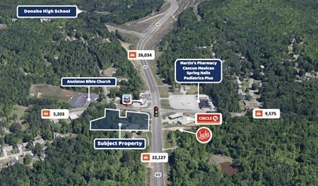 Photo of commercial space at 300 Golden Springs Road in Anniston